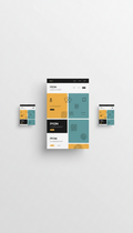 PSD Template Bold Grid